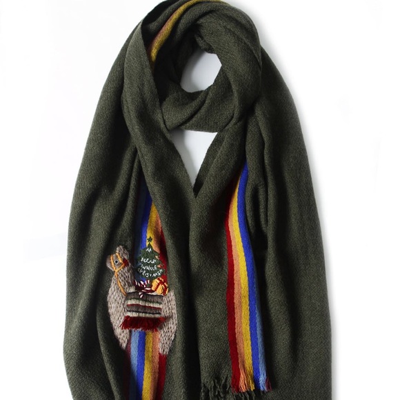 Accessories - Edelweiss 100% Yak-mere 2020 Christmas Scarf gift